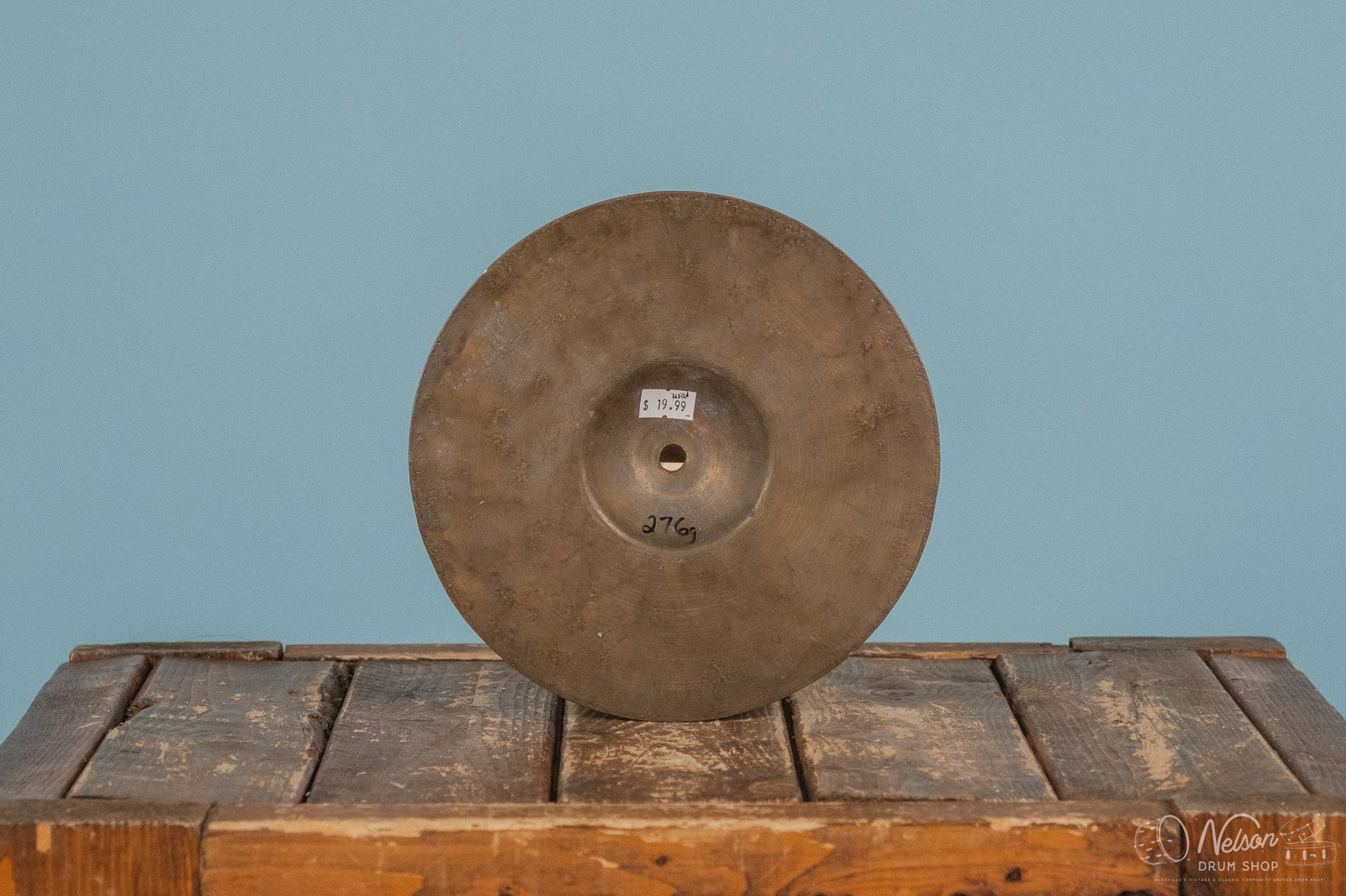 1930s Leedy Brass Cymbal - 8"