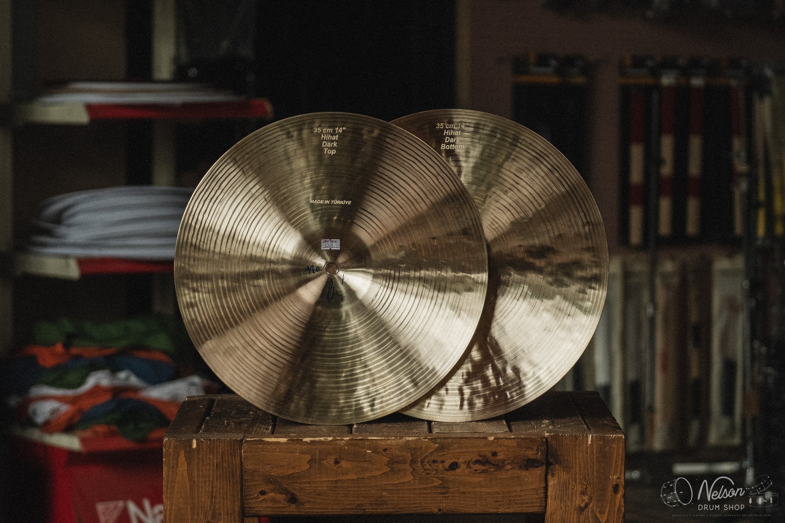 Bosphorus Traditional Dark Hi-Hats - 14