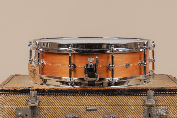 Craviotto Mahogany w/ Cherry Inlay in Oil Finish - 4.5x14 (Floor Model)