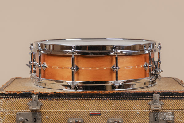 Craviotto Mahogany w/ Cherry Inlay in Oil Finish - 4.5x14 (Floor Model)