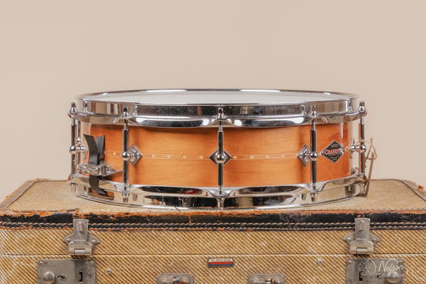 Craviotto Mahogany w/ Cherry Inlay in Oil Finish - 4.5x14 (Floor Model)