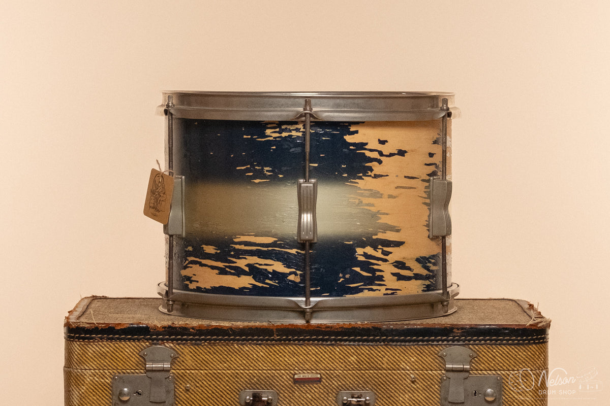 1950s Ludwig 'Club Date' Tom in Blue/Silver Duco - 9x13