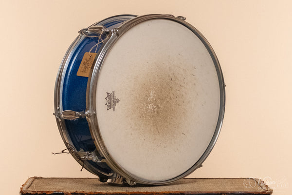 1960s Rogers Luxor in Blue Sparkle - 5x14