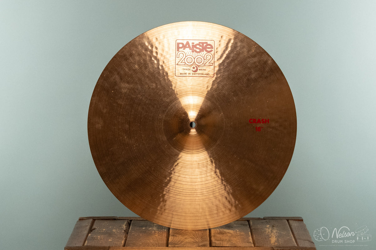 Used Paiste 2002 Crash - 18"