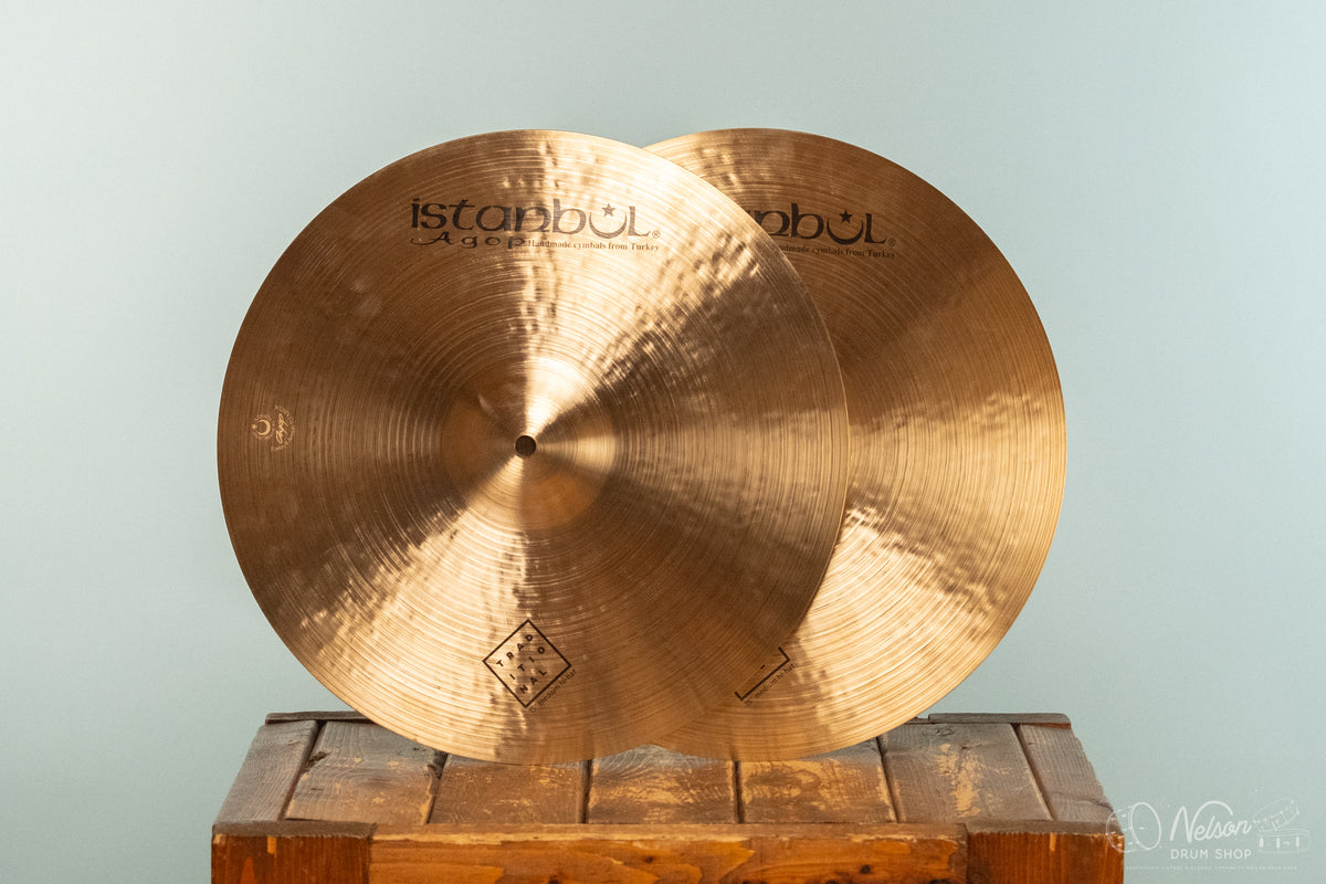 Istanbul Agop Traditional Medium Hi-Hats - 15”