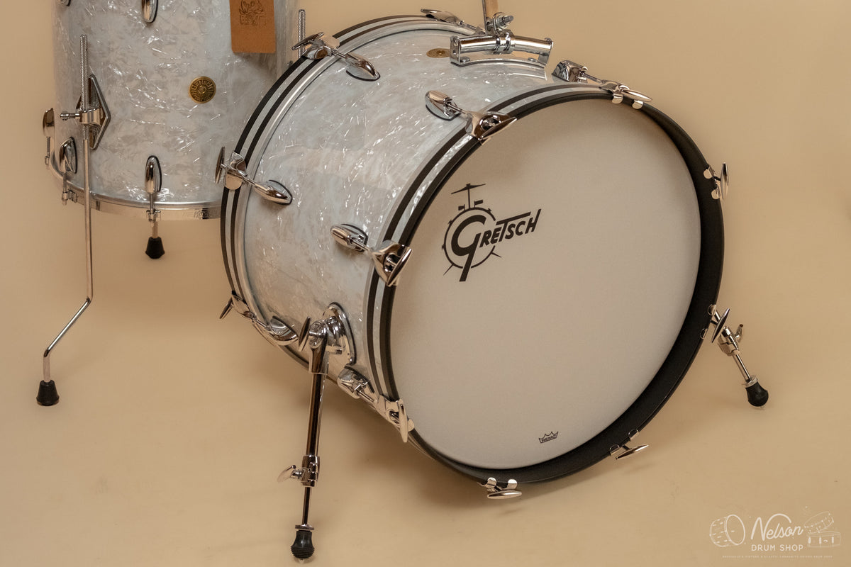 Gretsch USA 'Broadkaster' in 60s Marine Pearl - 14x20, 14x14, 8x12