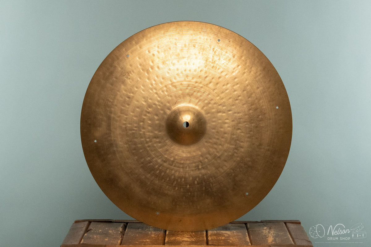 Used Sabian HH Mini Bell Crash Ride w/ Rivet Holes - 18"