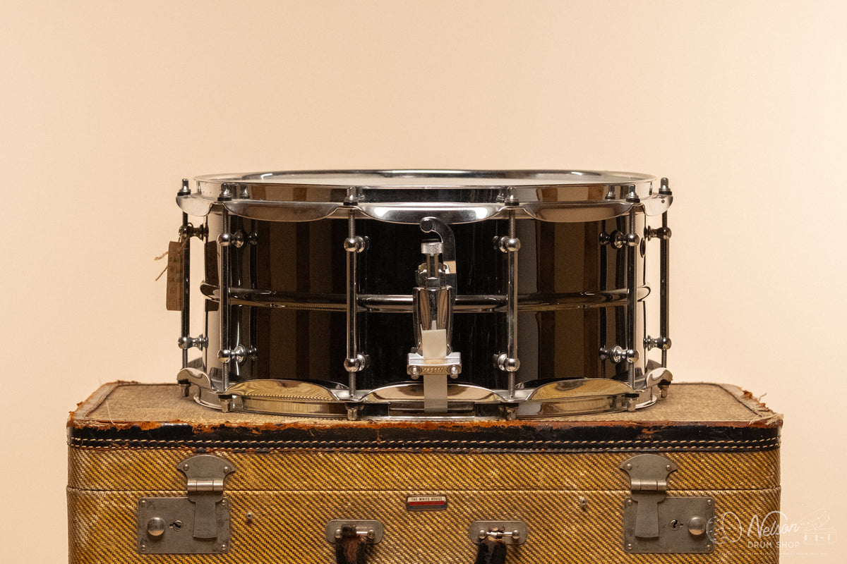 Used Pork Pie 'BOB' Black Nickel Over Brass - 6.5x14