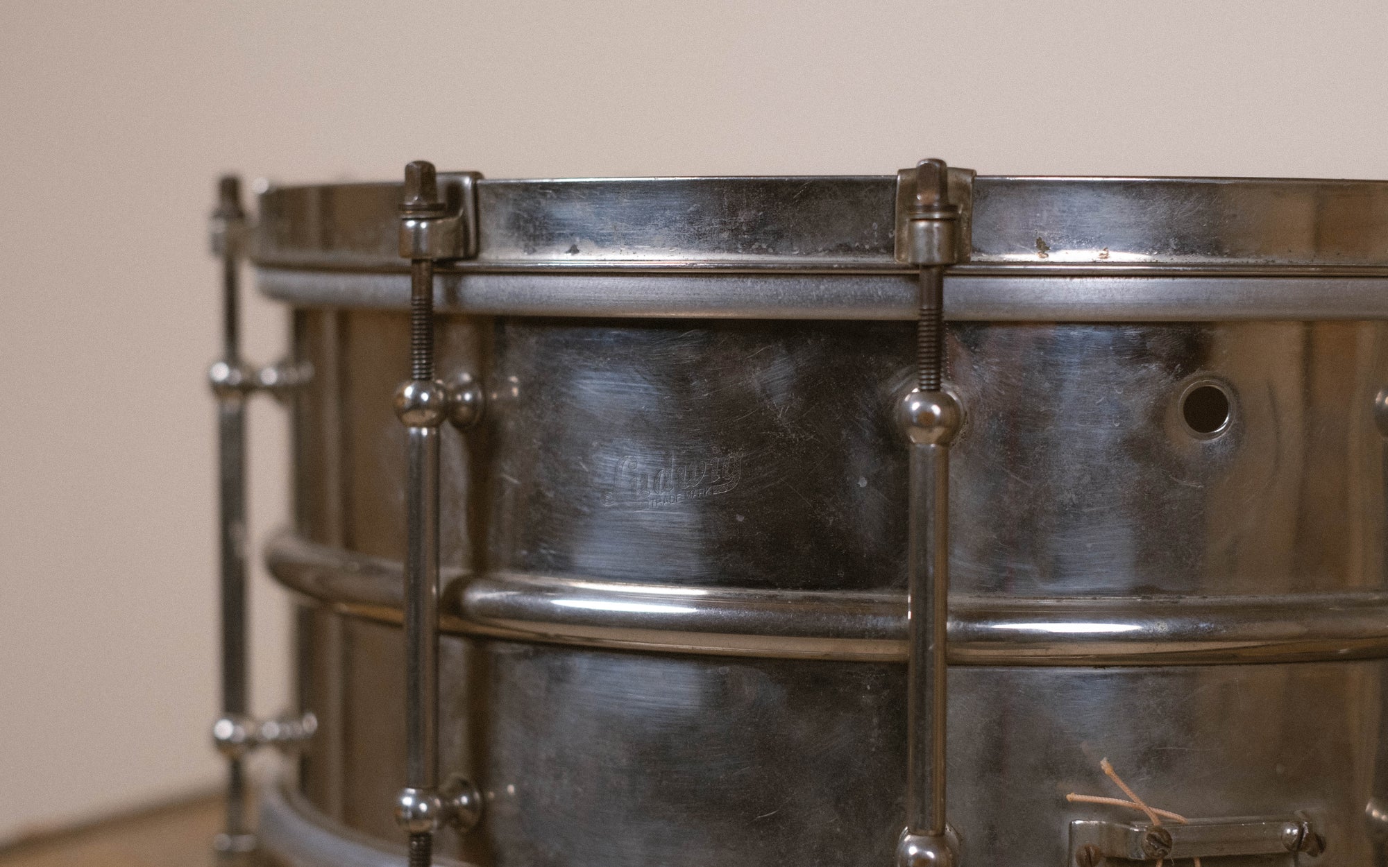 1920s Ludwig 'Super Ludwig' 2 pc NOB - 6.5x14