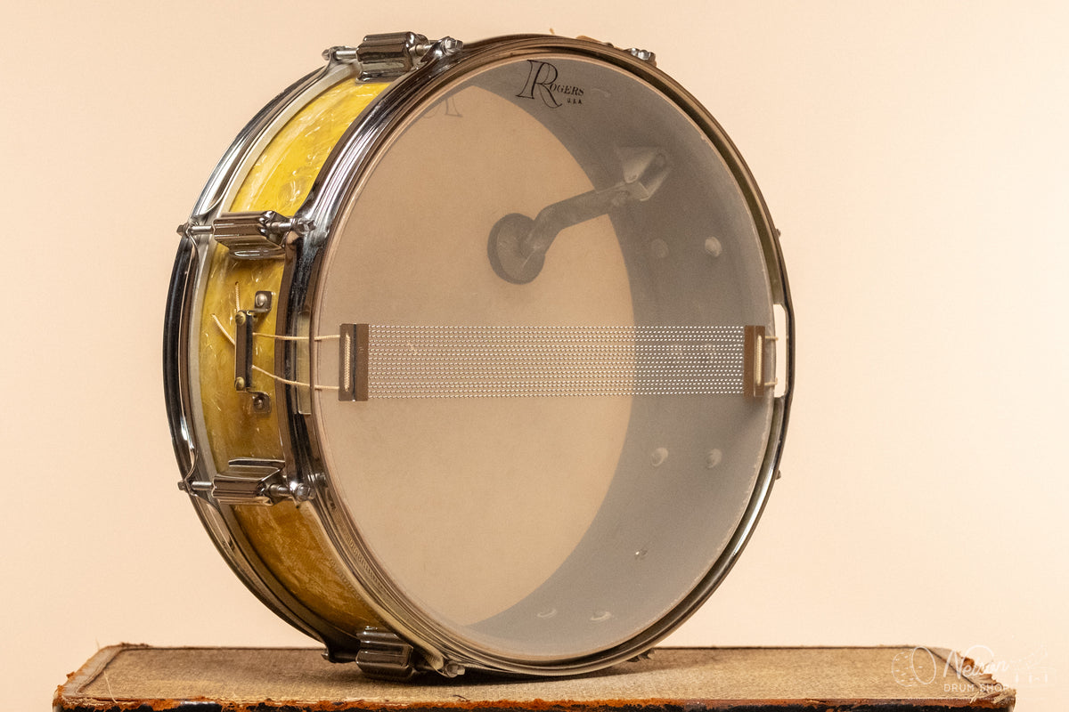 1960s Rogers Cleveland-Era "Tower" in White Marine Pearl - 5x14