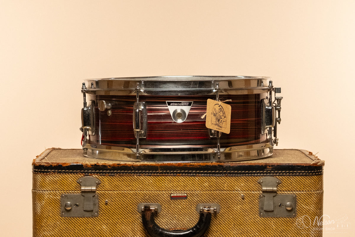 1970 Ludwig S-100 'Standard' in Ruby Strata - 5x14