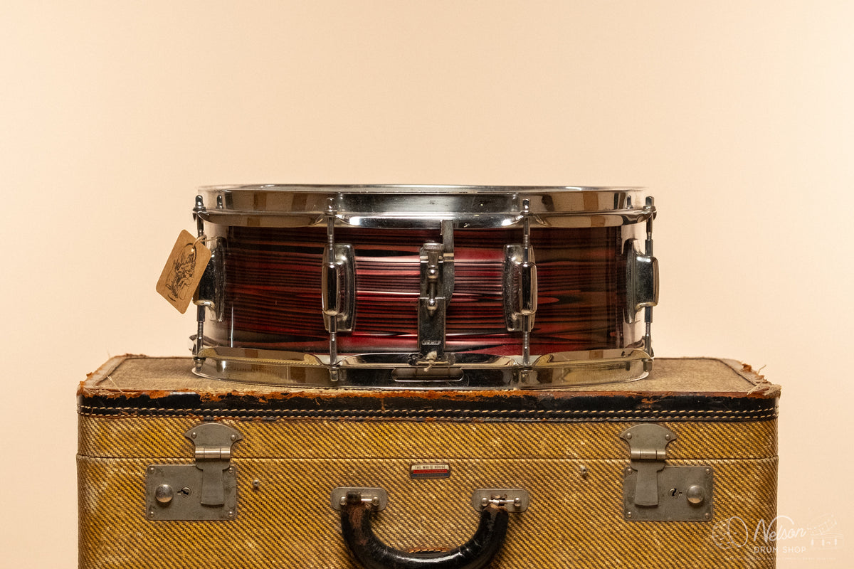 1970 Ludwig S-100 'Standard' in Ruby Strata - 5x14
