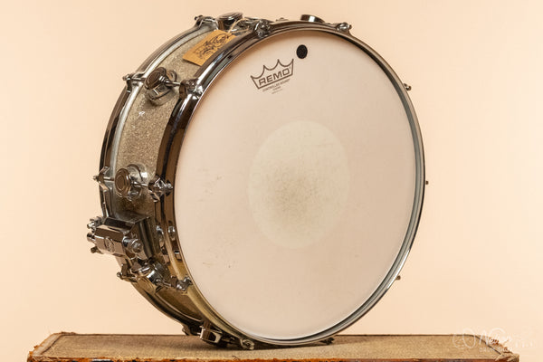 Used DW Collector's Series '10 & 6' in Silver Glass Glitter - 5.5x14