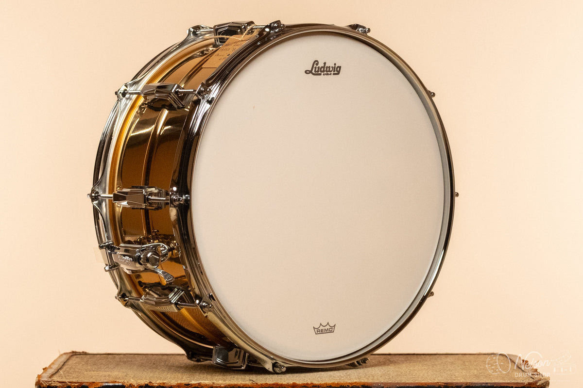 Ludwig LB552 'Bronze Phonic' Smooth Polished Shell - 6.5x14
