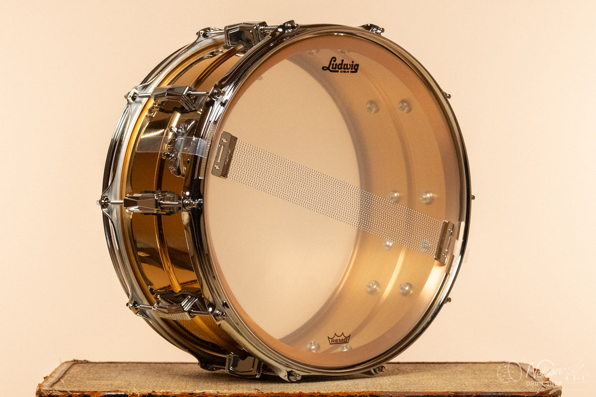 Ludwig LB552 'Bronze Phonic' Smooth Polished Shell - 6.5x14