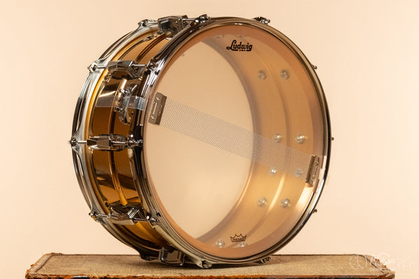 Ludwig LB552 'Bronze Phonic' Smooth Polished Shell - 6.5x14