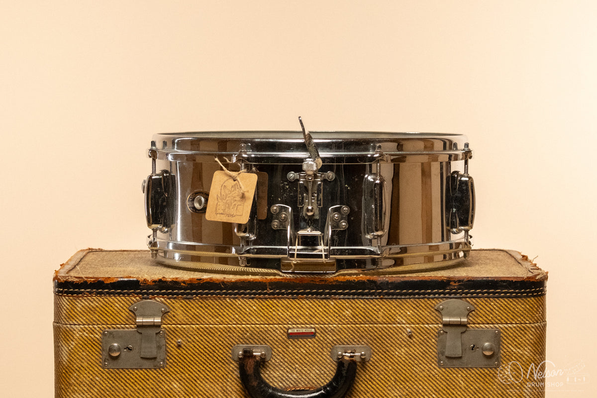 1963 No. 134 Radio King Chrome Over Brass - 5x14
