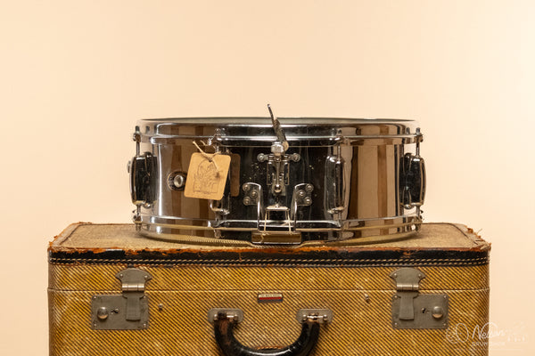 1963 No. 134 Radio King Chrome Over Brass - 5x14