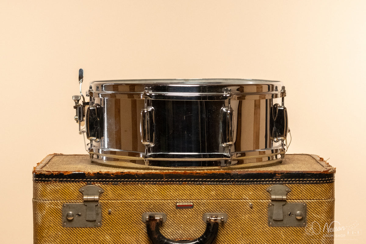 1950s/60s Slingerland No. 145 Chrome Over Brass - 5x14