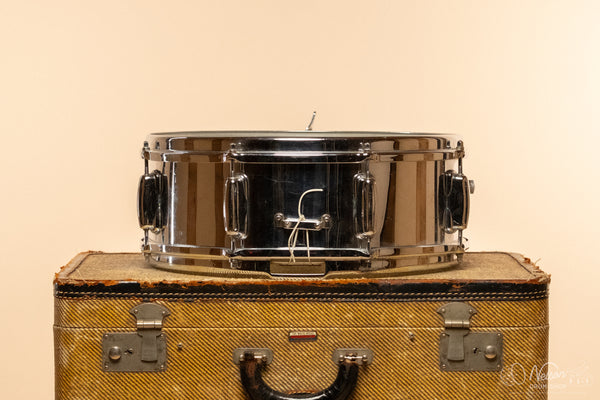 1950s/60s Slingerland No. 145 Chrome Over Brass - 5x14