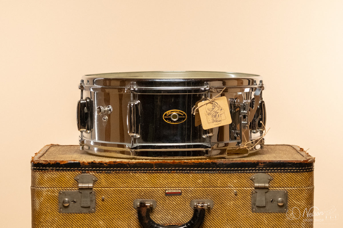 1960s Slingerland No. 136 'Festival Model' Chrome Over Brass - 5x14