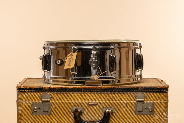 1960s Slingerland No. 136 'Festival Model' Chrome Over Brass - 5x14