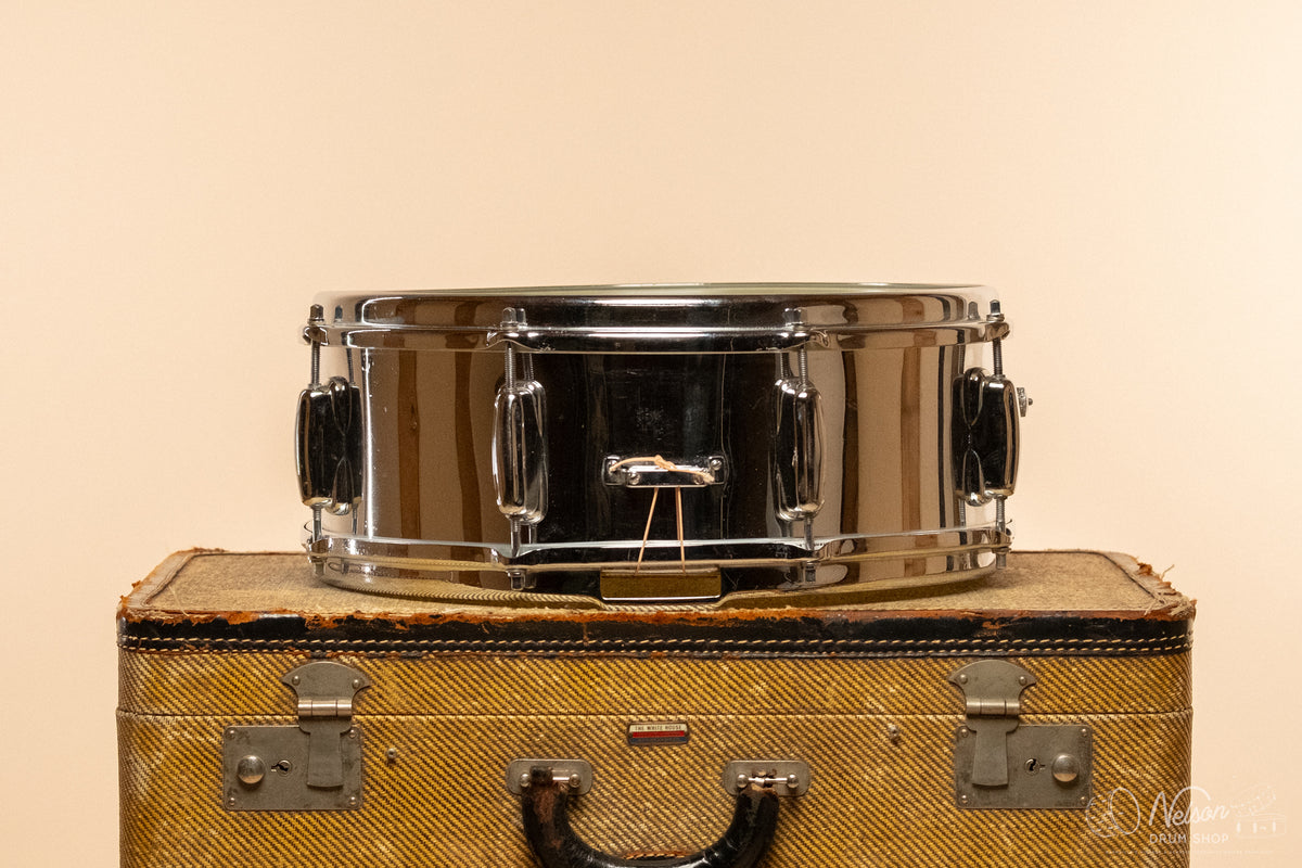1960s Slingerland No. 136 'Festival Model' Chrome Over Brass - 5x14