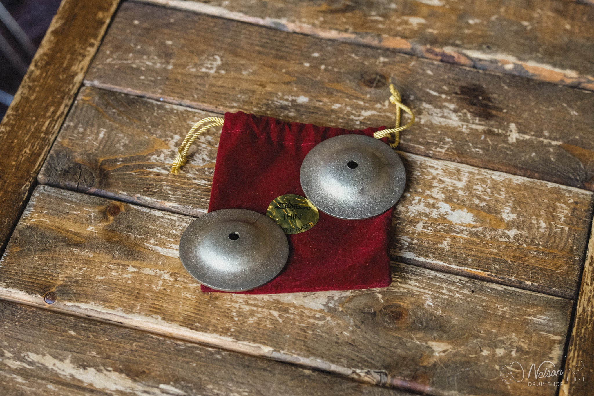 Zildjian Finger Cymbals - Thin – Nelson Drum Shop