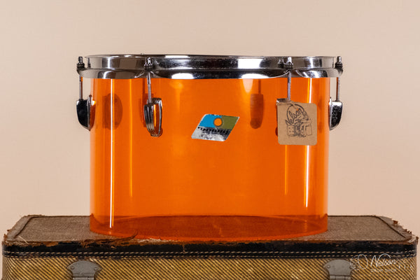 1970s Ludwig / RCI Vistalite Amber Concert Tom - 9x13