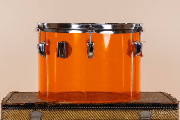 1970s Ludwig / RCI Vistalite Amber Concert Tom - 9x13