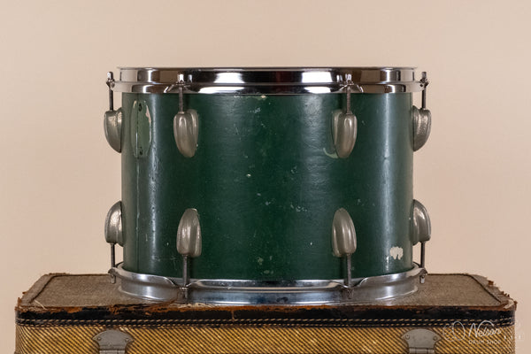 1940s Slingerland Rack Tom refinished in Green Paint - 9x13