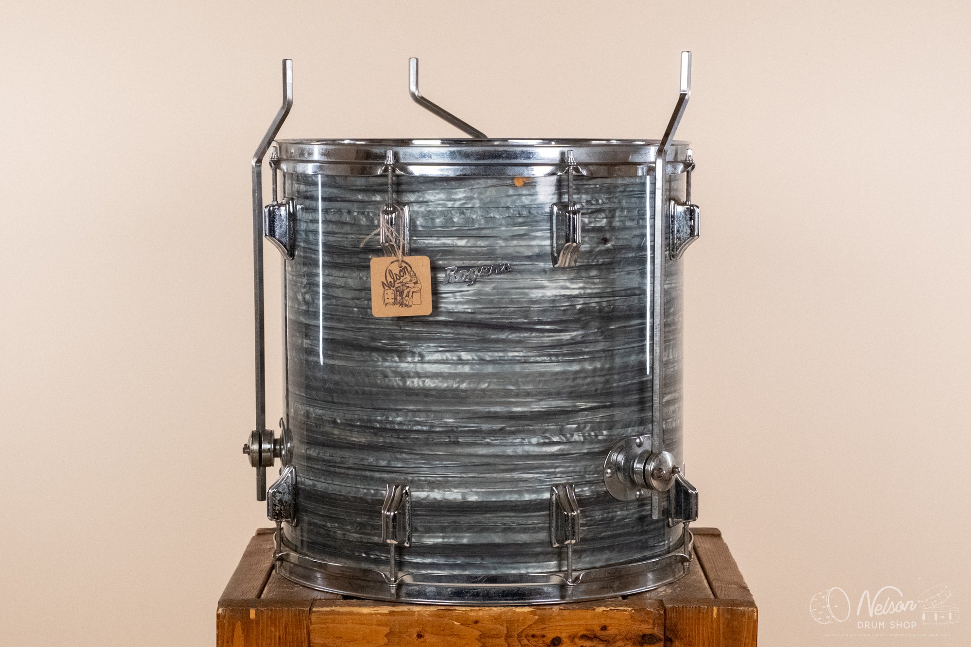 1960s Rogers 'Holiday' Dayton Era in Blue Strata - 16x16