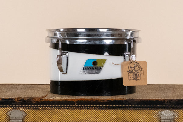 1970s Ludwig VIstalite Pattern D in Black/White - 5.5x8