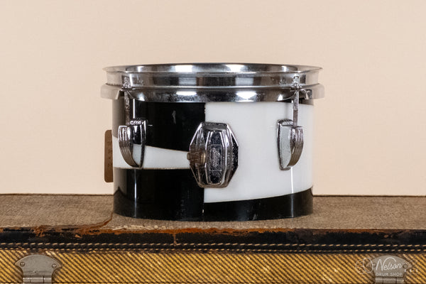 1970s Ludwig VIstalite Pattern D in Black/White - 5.5x8