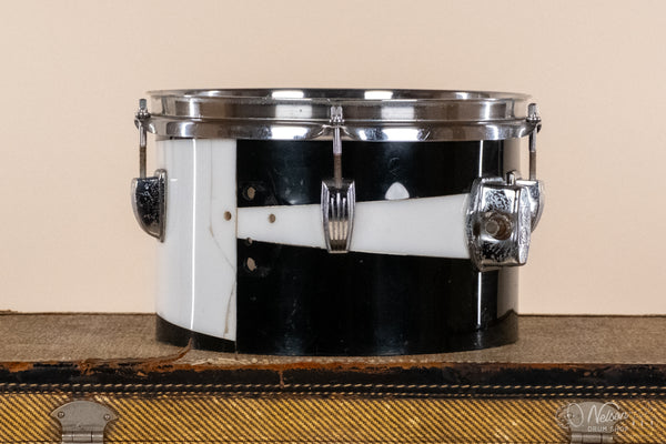 1970s Ludwig VIstalite Pattern D in Black/White - 6.5x10