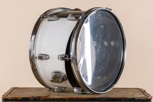 1970s Ludwig Vistalite Pattern E in Black/White - 8x12