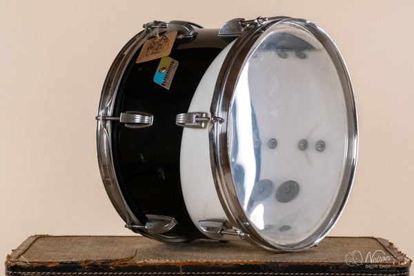 1970s Ludwig Vistalite Pattern E in Black/White - 8x12