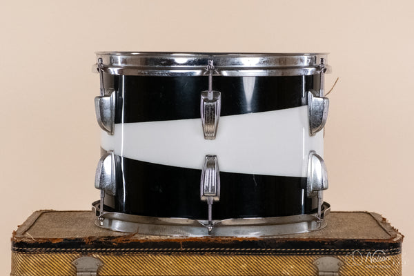 1970s Ludwig Vistalite Pattern D in Black/White - 9x13
