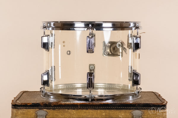 1970s Pearl 'Crystal Beat' Clear - 10x14"