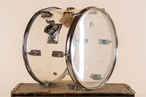 1970s Pearl 'Crystal Beat' Clear - 10x14"