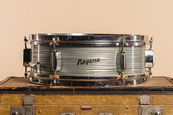 1960s Rogers Luxor in Steel Grey Ripple Pearl - 5x14 1960s Rogers Luxor in Steel Grey Ripple Pearl - 5x14