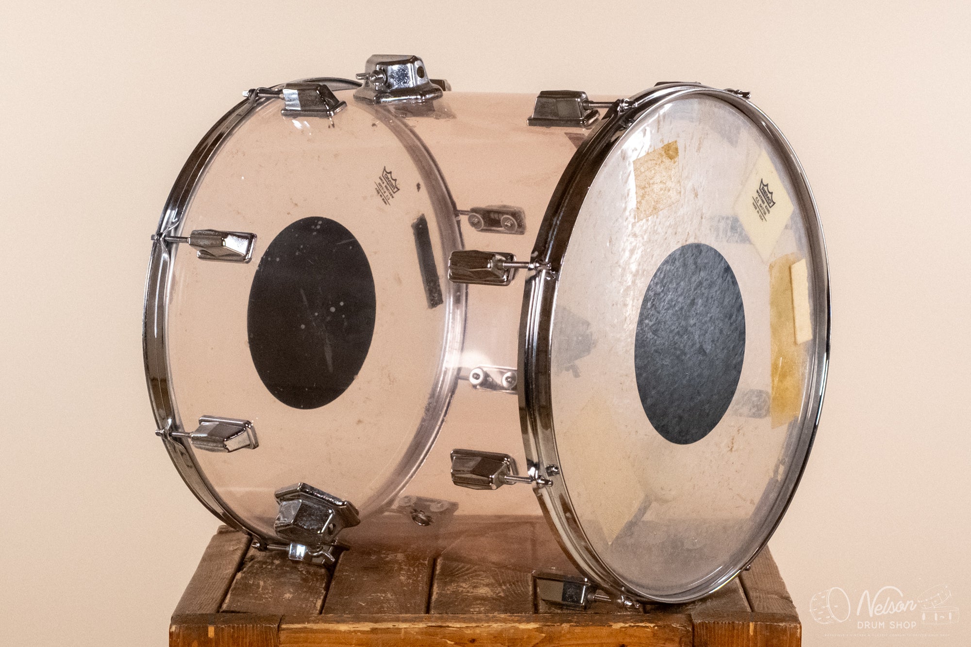 1970s Pearl Crystal Beat Clear - 16x16