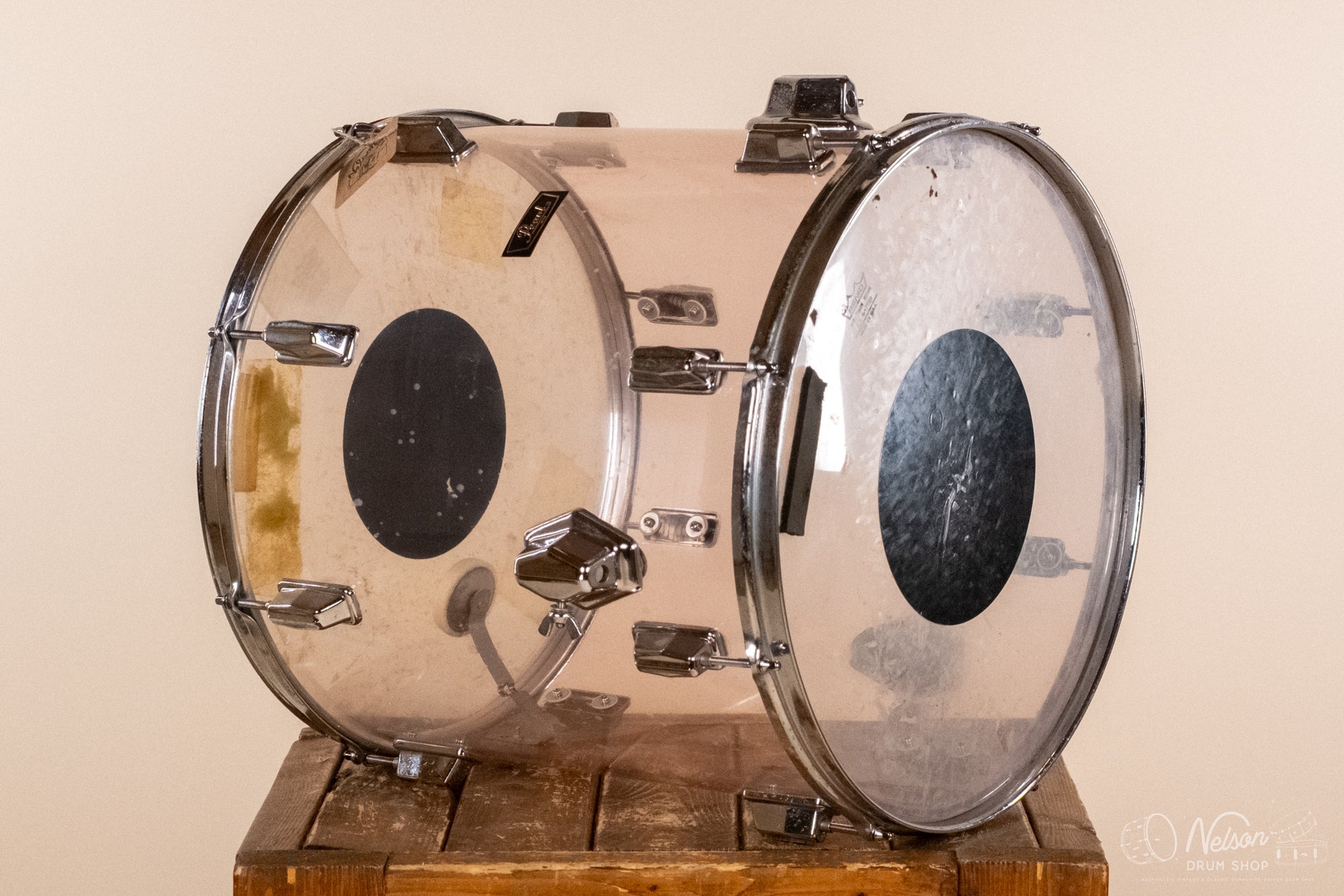 1970s Pearl Crystal Beat Clear - 16x16