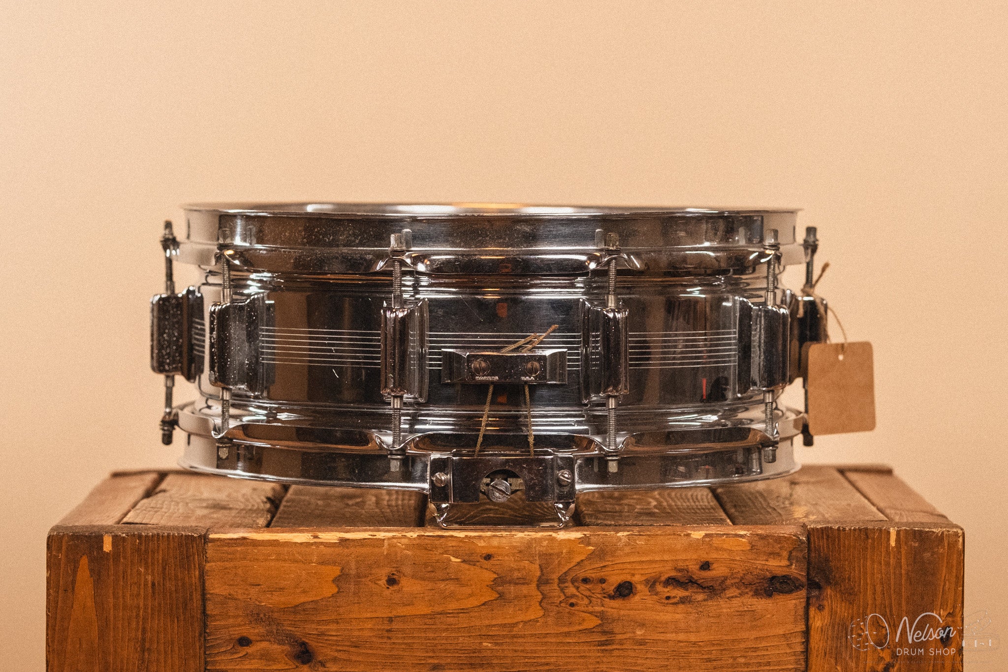 1960s Rogers 7-Line Dynasonic COB - 5x14 – Nelson Drum Shop