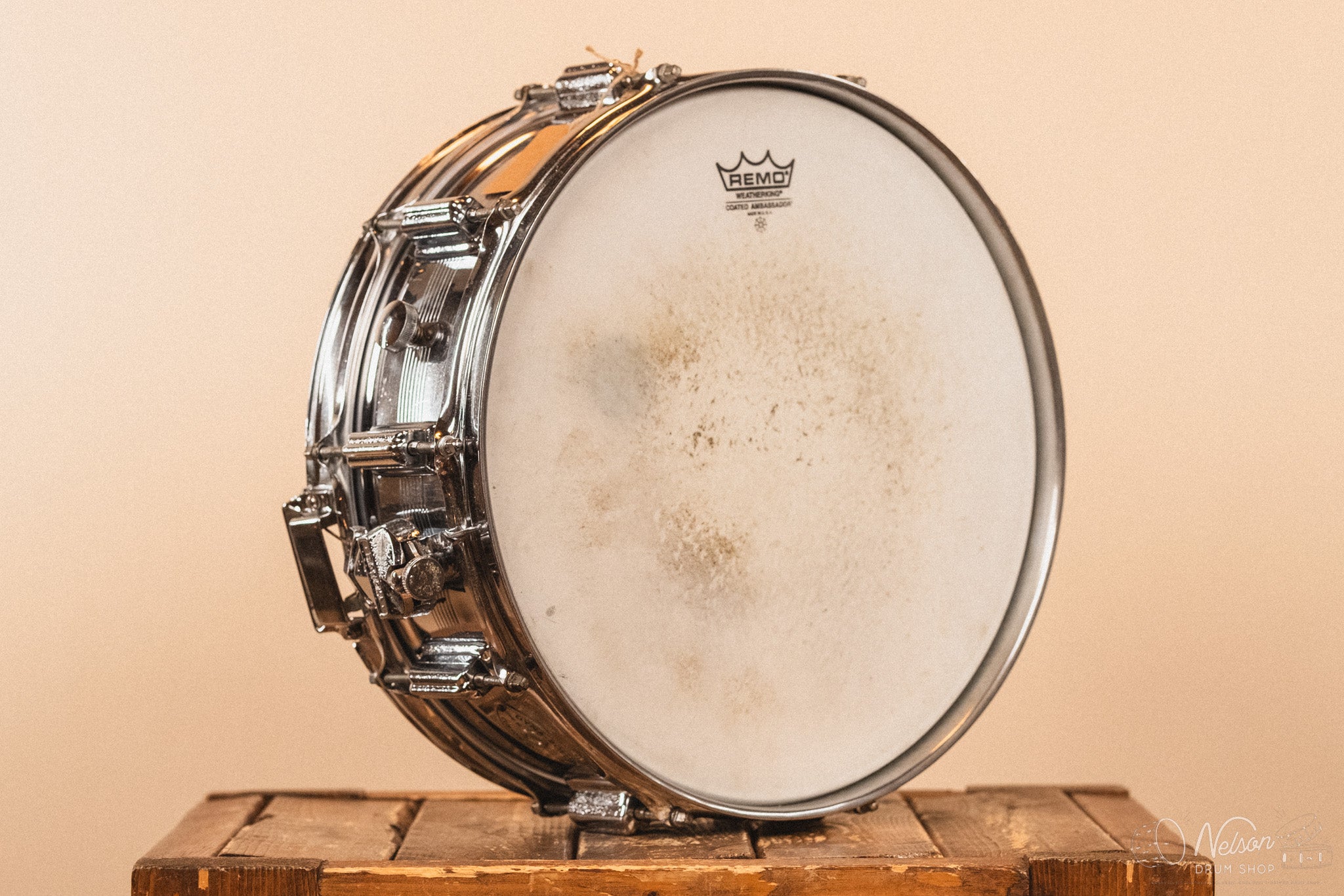 1960s Rogers 7-Line Dynasonic COB - 5x14 – Nelson Drum Shop