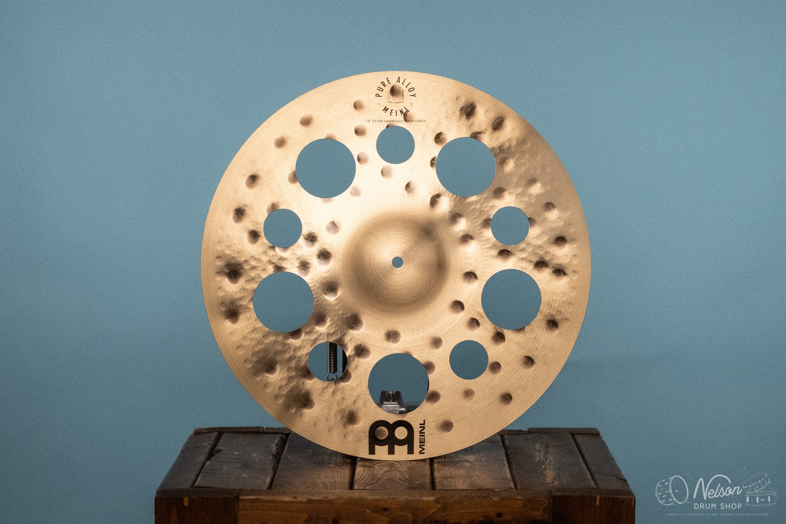 ギルバーン　フルレア&パーツ Meinl Pure Alloy Extra Hammered Trash Crash - 18