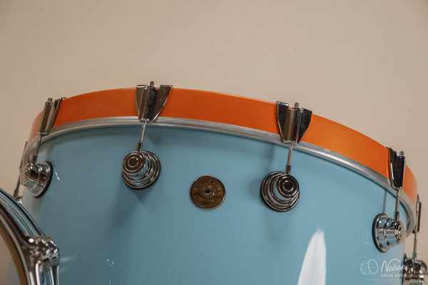 Used DW Jazz Series Maple/Gum in Robin's Egg Blue - 16x23, 13x15, 8x12