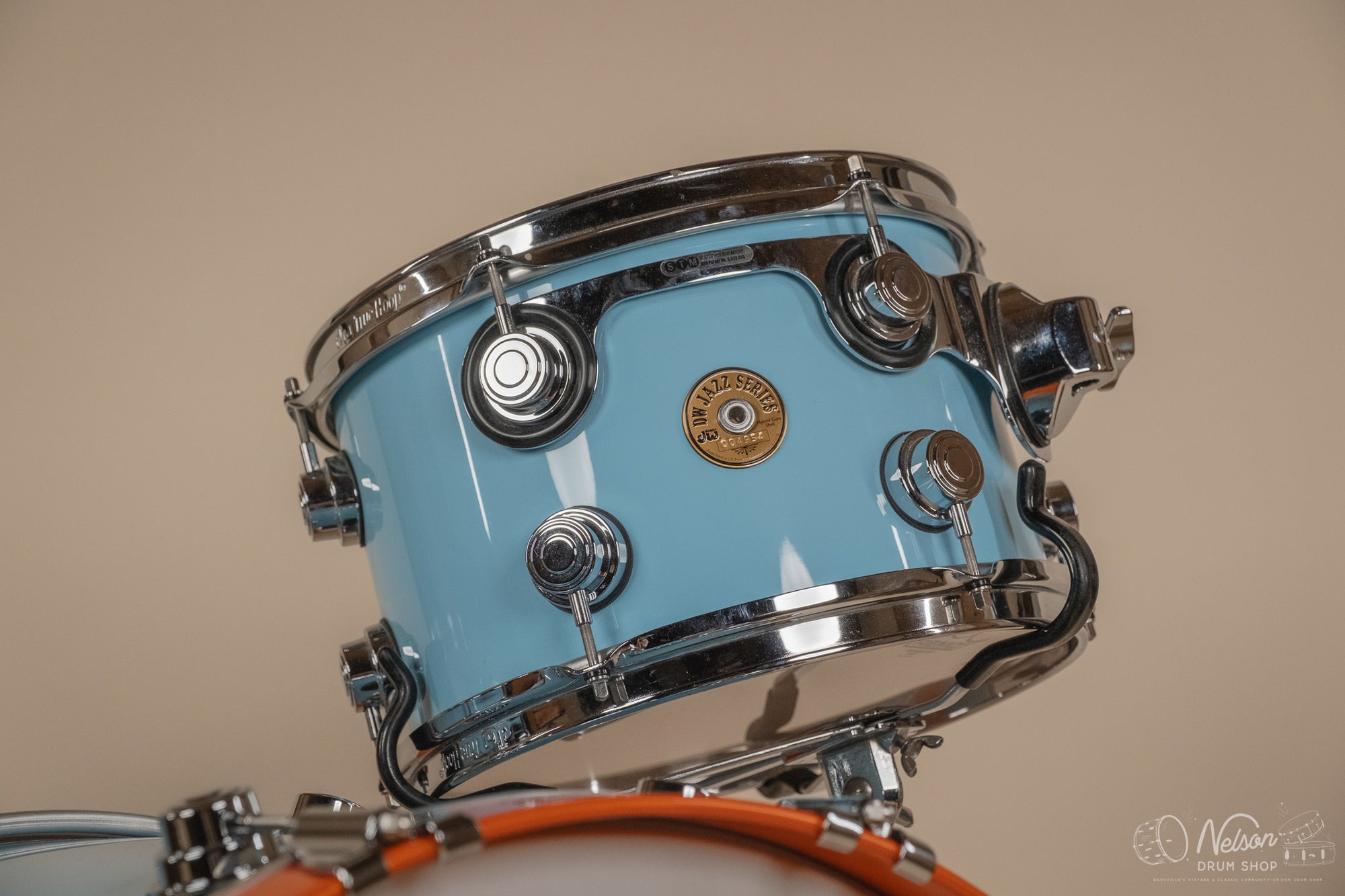 Used DW Jazz Series Maple/Gum in Robin's Egg Blue - 16x23, 13x15, 8x12