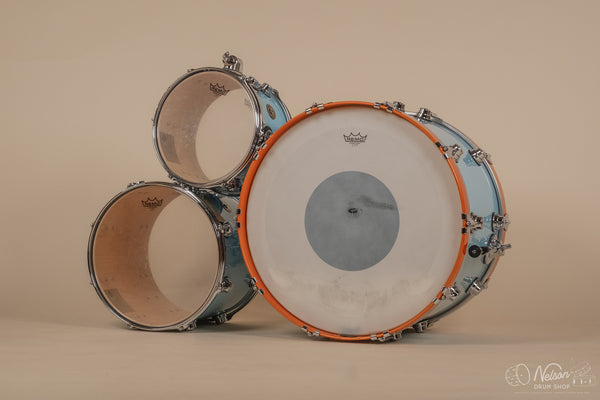 Used DW Jazz Series Maple/Gum in Robin's Egg Blue - 16x23, 13x15, 8x12