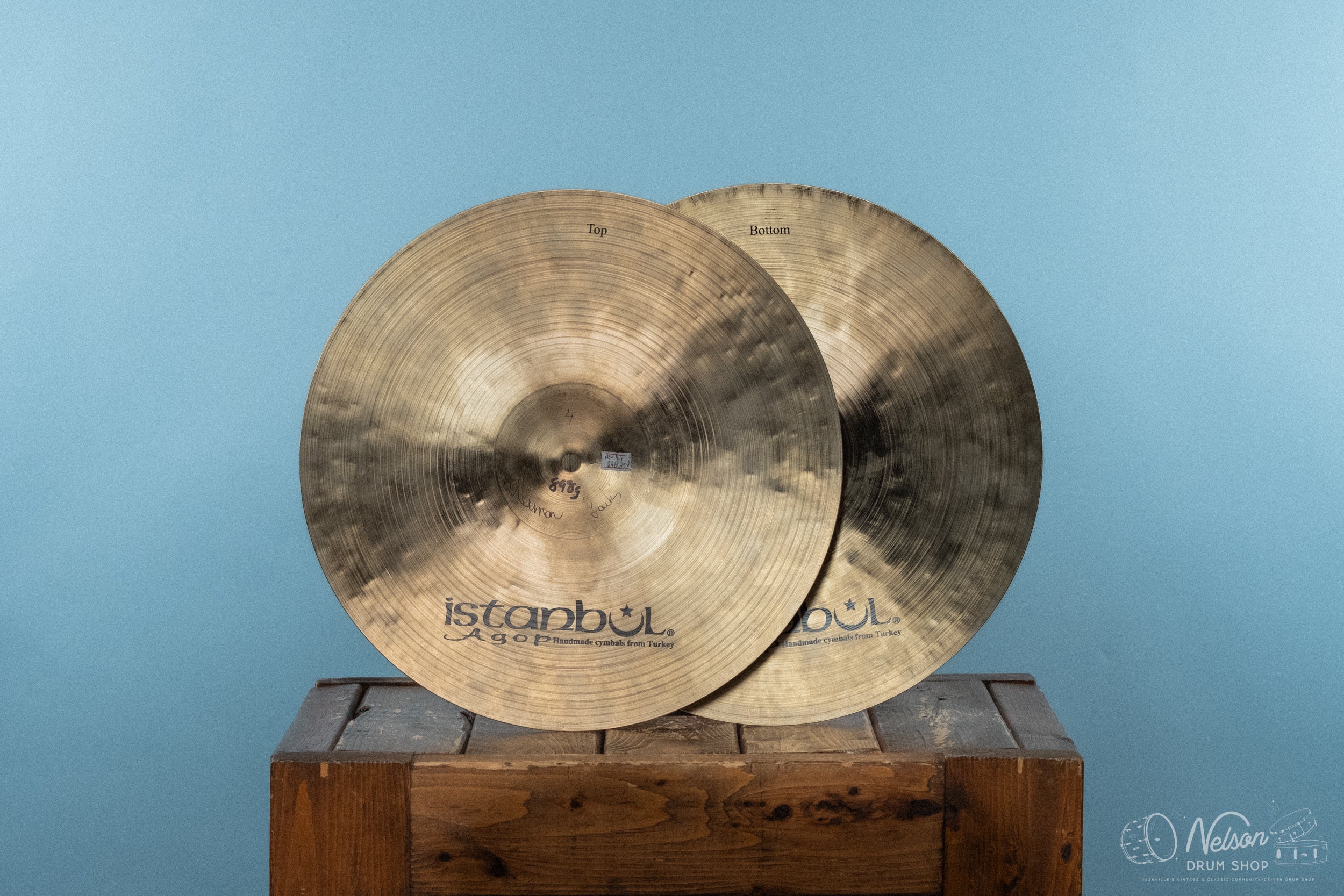 Istanbul Agop Traditional ハイハット14 ボトムのみ Istanbul Agop Traditional Light Hi Hats - 14